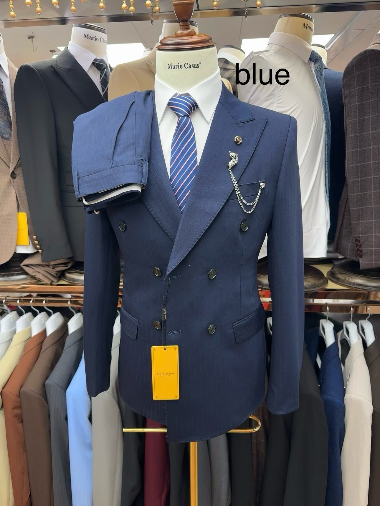 men's wedding casual host suit 2-piece set men's casual suit men's clothing