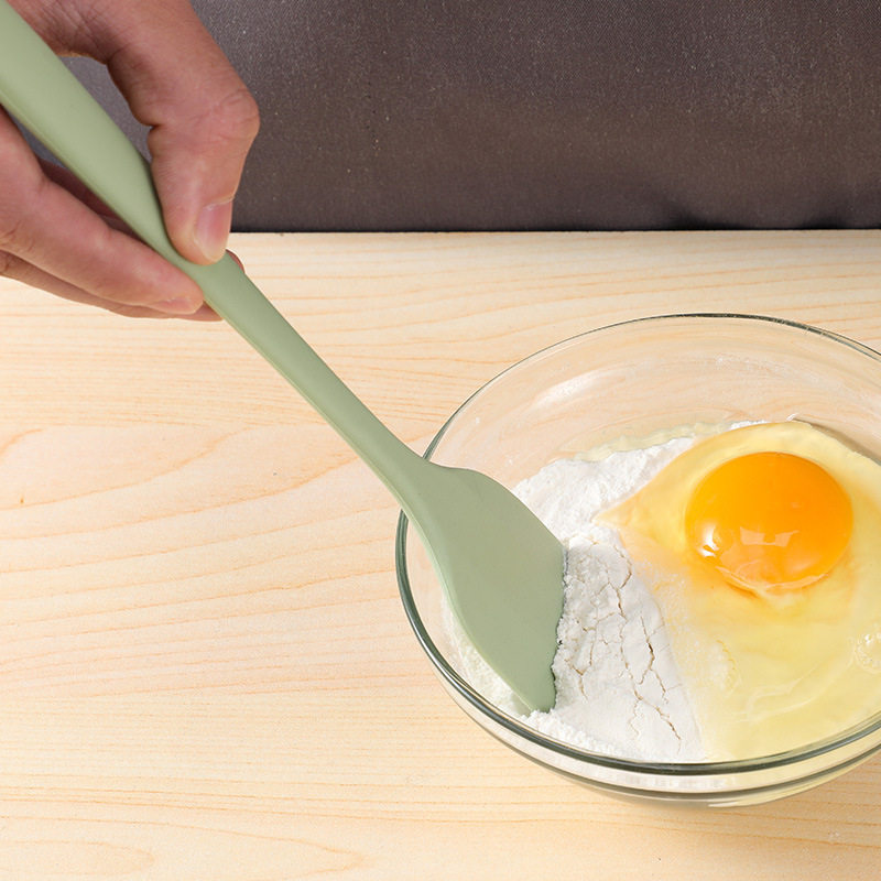 Silicone Spatula Cake Mixing Tool High Temperature Resistant All-In-One Baking Tool Mousse Spatula Large and Small Cream Spatula