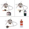 Cassette Stove Folding Stove Samsung Burner Camping Picnic Equipment Stove Barbecue Stove Three-Core Folding Stove