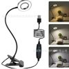 Cross-border dedicated led fill light clip desk lamp usb student desk universal hose desk lamp high current high brightness