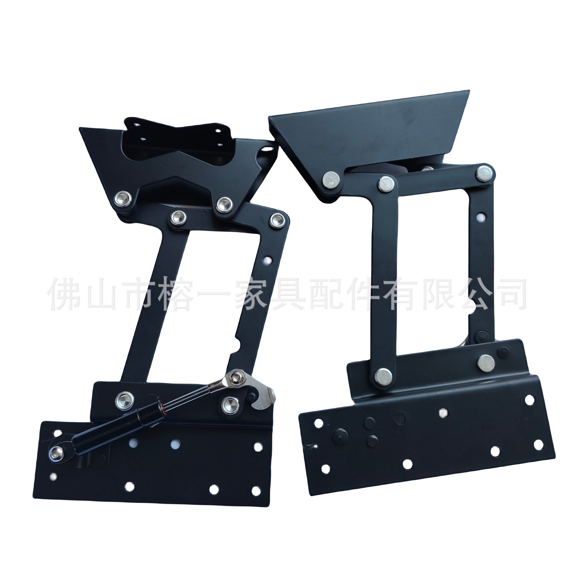 多功能液压茶几支架电脑桌升降架气动升降架支撑配件桌面升降架