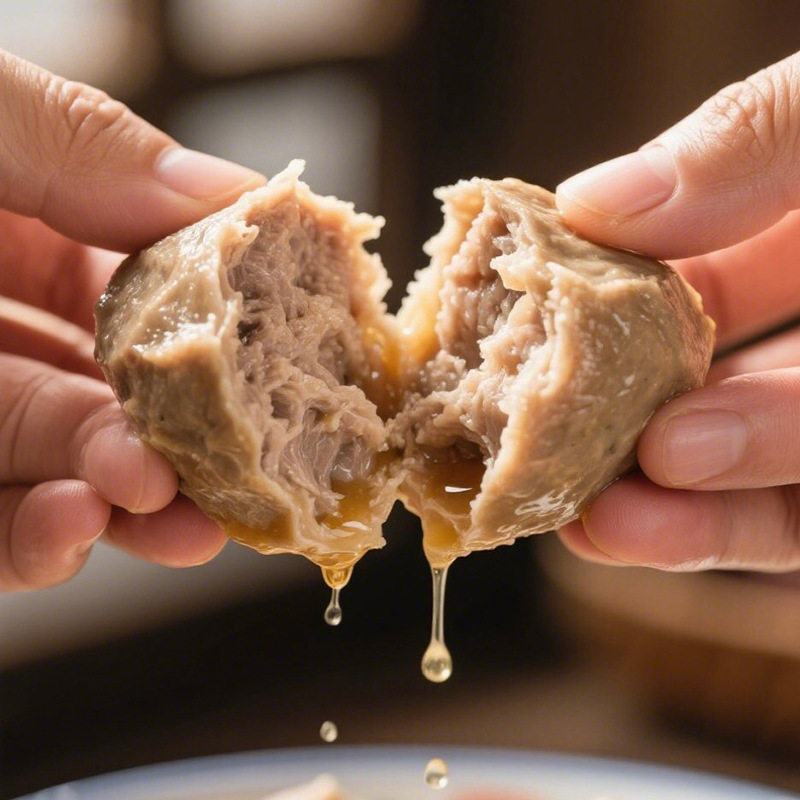 Marufuji Authentic Chaozhou-Shantou Juicy Beef Tendon Balls Handmade Beef Balls 500g for Oden, Bbq, and Hot Pot