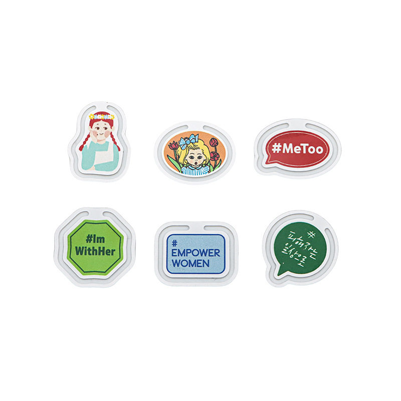 Factory Customized Stainless Steel Bookmarks Painted Printed Brass Bookmarks Creative Office Learning Stationery Supplies Gifts