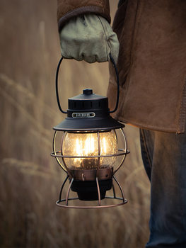 Factory Direct Sales Outdoor Camping Lamp Old-Fashioned Retro Camping Tent Main Lamp Rechargeable Emergency Railway Lantern