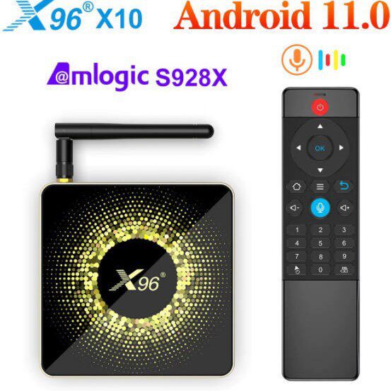 X96X10 Tv Box Amlogic S928X-J Android 11 Network Export Set-Top Box Gigabit Player Tvbox