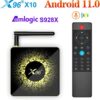 X96X10 Tv Box Amlogic S928X-J Android 11 Network Export Set-Top Box Gigabit Player Tvbox