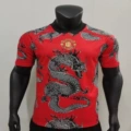 Red 19 man l chinese dragon