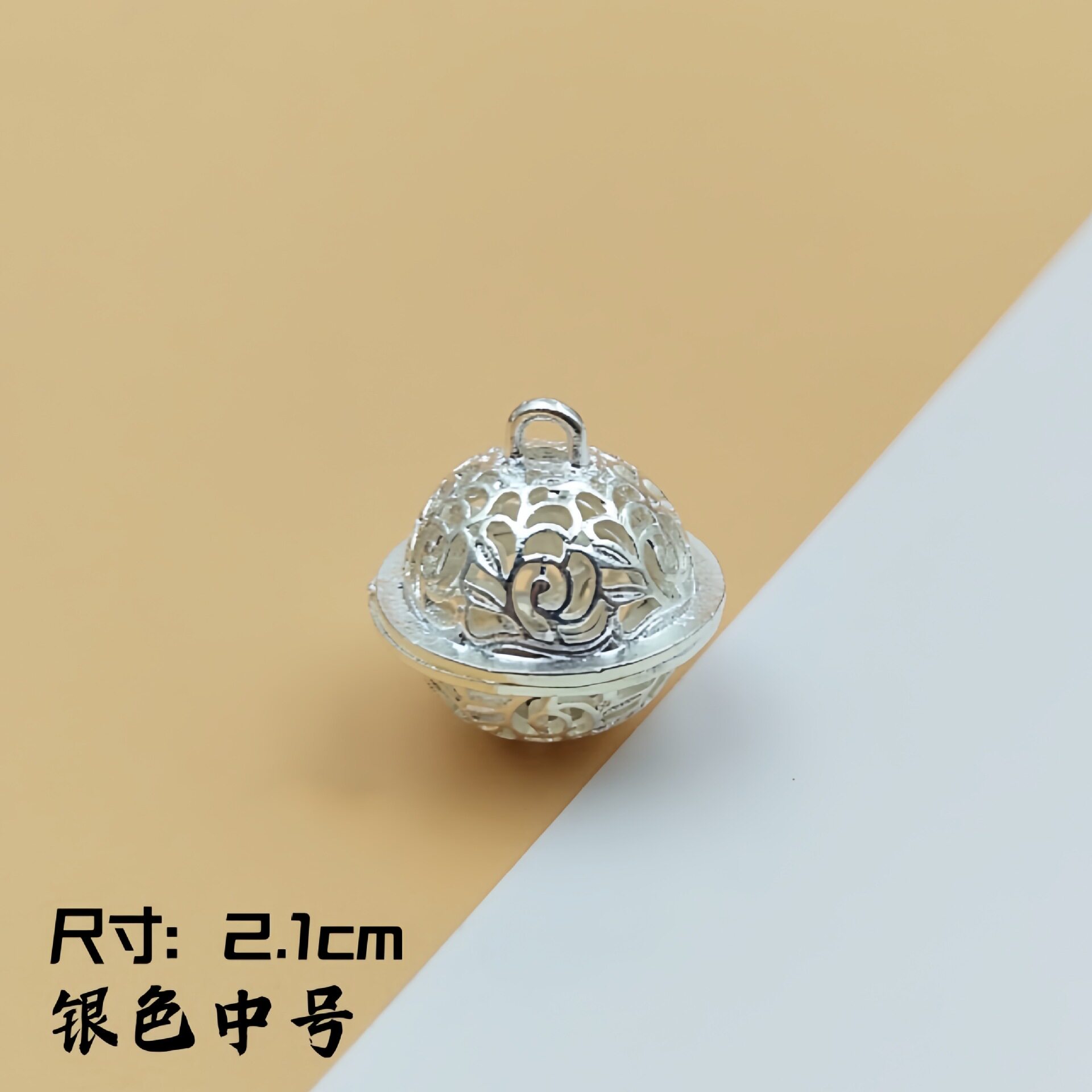 diy饰品镂空合金铃铛花千骨同款宫铃古装汉服挂件配饰吊坠