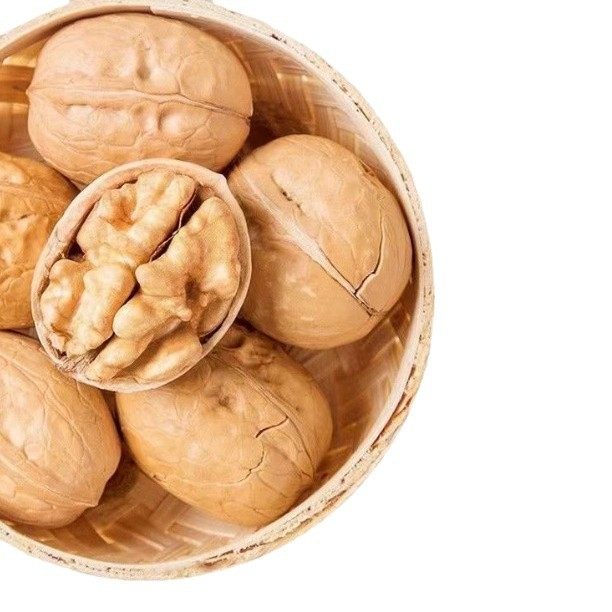 Carefully Selected Xinjiang 185 Paper-Skinned Walnuts 500g New Walnuts Aksu Paper-Skinned Walnuts Thin-Skinned Walnuts for Delivery