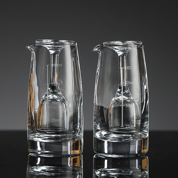 White wine glass wine separator suit household glass small size Cup Chinese creative white wine bullet Cup wine cup wine set