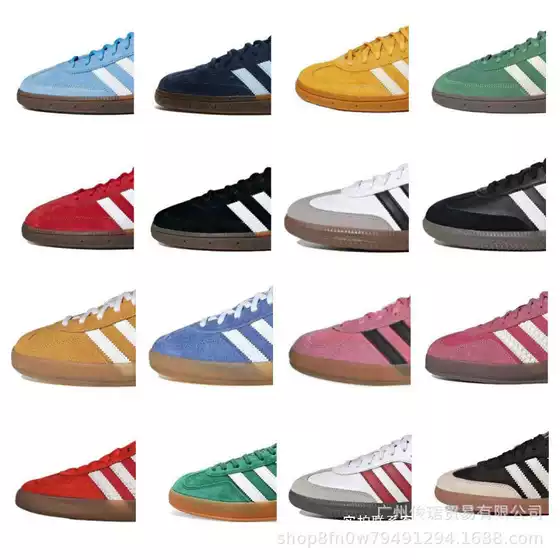Putian Shoes Samba Training Shoes Adidas Originals Men's and Women's Versatile Couple's White Sneakers Sports Casual Shoes