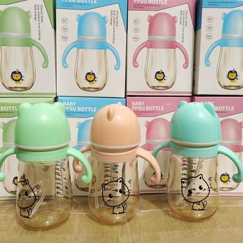 Baby bottle gift baby children water cup color box packaging gift