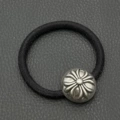 Cross flower hair rope