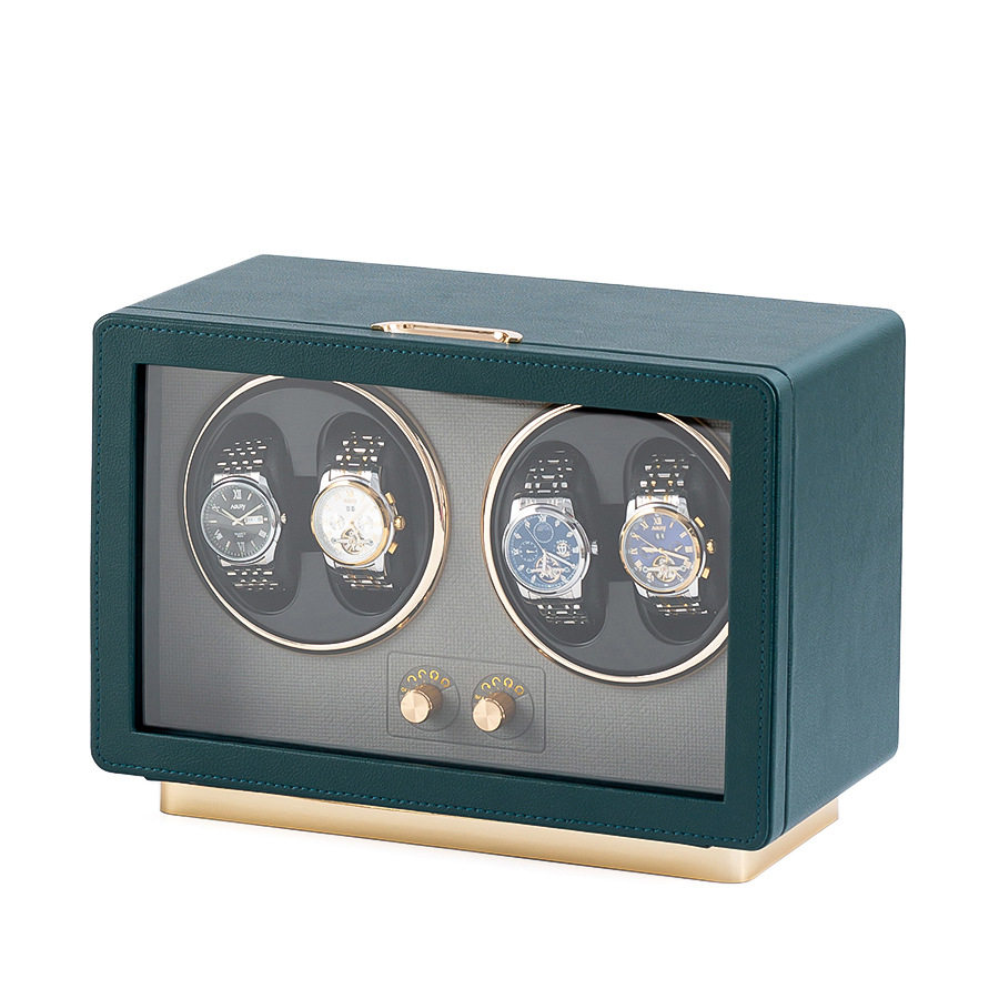 2025 New Product Watch Shaker Vertical Double-Head Four-Head Two-Head Watch Turner Mechanical Watch Shaker Watch Storage Box