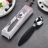New zinc alloy ice cream spoon stainless steel ice cream ball scoop cross border fruit dessert ball scoop LOGO