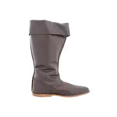 Winter Wish Casual Pure Color Thick Heel Mid-Calf Boots New Women's Large Size Snow Boots Low Heel 34-48 Export