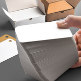 Пустая карточная бумага простая белая маленькая карточка ins wind hard diy hard cardboard открытка с сообщением на день рождения оптом