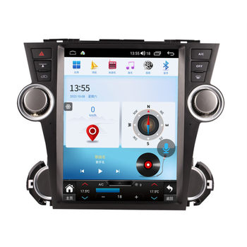 Applicable to 09-13 Toyota Highlander Android navigation all-in-one player 12.1 inch eight nuclear 256G cross-border