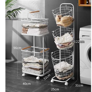 Dirty Laundry Basket for Bathroom, Foldable Laundry Hamper for Storing Clothes