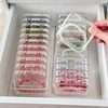 Crystal Bracelet Bracelet Desktop Storage Box Jewelry Necklace Jewelry Dust-proof Desktop Fit Box Display Shelf