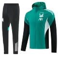 Lwp green hooded windbreaker suit