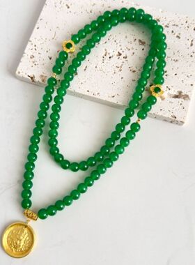 中式串珠沙金气质简约世界风