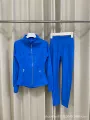 [lightning blue gold] jacket + cropped pants suit