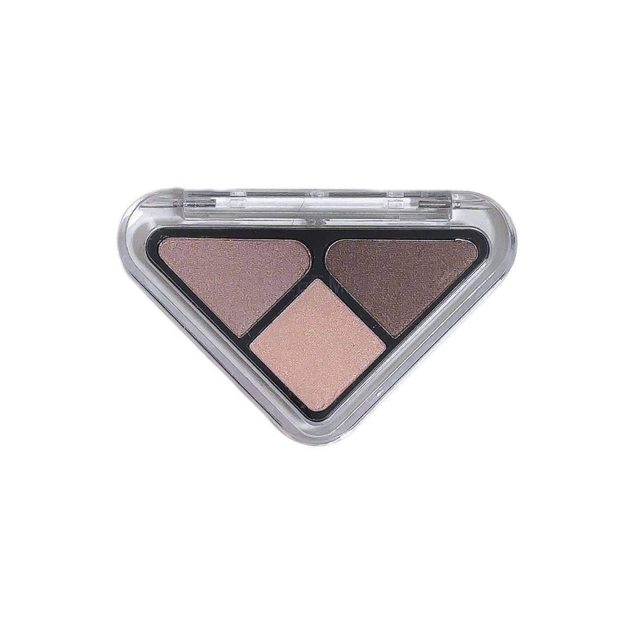 Sweet Mint Small Triangle Eyeshadow Matte Pearlescent Broken Flash Earth Color Light Makeup Plate Multi-use Portable Eyeshadow Plate