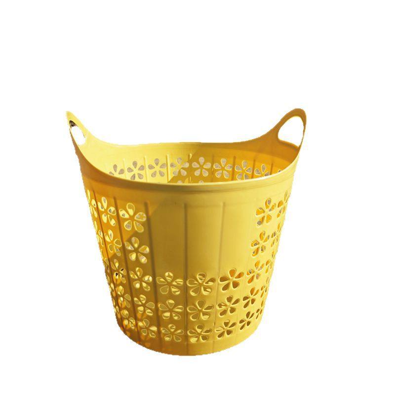 Dirty Clothes Basket Household Storage Basket Vegetable Basket Plastic Laundry Basket Printable Opening Gift Gift Storage Basket
