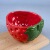 Керамическая миска для клубничного салата