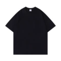 Black [heavy cotton short sleeves]