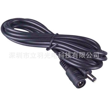 2 M DC extension cable LED light bar extension cable 5.5x2. 1dc male and female connector low voltage light bar extension cable
