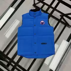 High-End Big Goose 4154m Classic Couple Stand Collar down Vest Canadian Same Style 08 Thickened Men's Vest