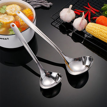 304 stainless steel oil separation spoon Kitchen multi-functional oil draining oil filter artifact household hot pot soup spoon oil soup separation spoon