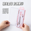 Student-specific compasses assemble six-piece metal drawing design student examination standard drawing tool compasses