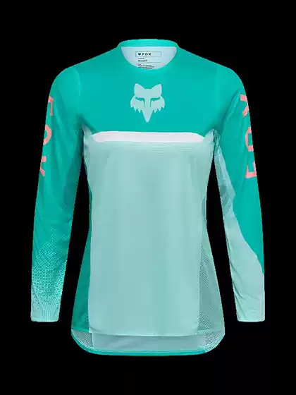 Cross-Border Hot-Selling Fox Fox Head Mountain Bike Road Racing Suit Motorcycle Suit Women's Long-Sleeved