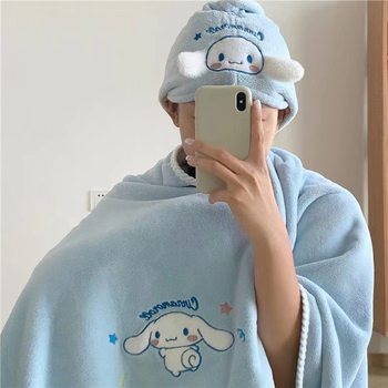 Yugui dog towel towel coral velvet towel three-piece Yugui dog towel bath towel absorbent bath towel three-piece set