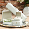 Crown Classy Pu Leather Jewelry Box Jewelry Necklace Gift Box Waist Ring Bracelet Bracelet Jewelry Packaging Box
