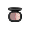 NOVO5834 two-color eye shadow plate pearlescent matte fine flash low saturated gray pink rose earth color novice