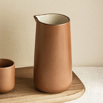 Retro style ceramic hip flask kit household one pot four cups split hip flask clear hip flask liquor flask hospitality tea set