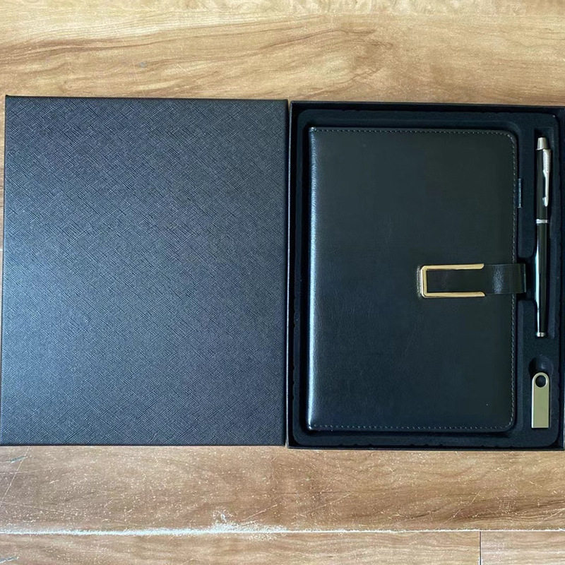 Factory Direct Sales, Business Event Gifts, Notebook, Pen, USB Flash Drive, Gift Box Set, Notebook, Office Notepad, Wholesale