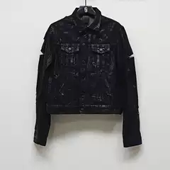 Dior Jacket Distressed Denim Jacket