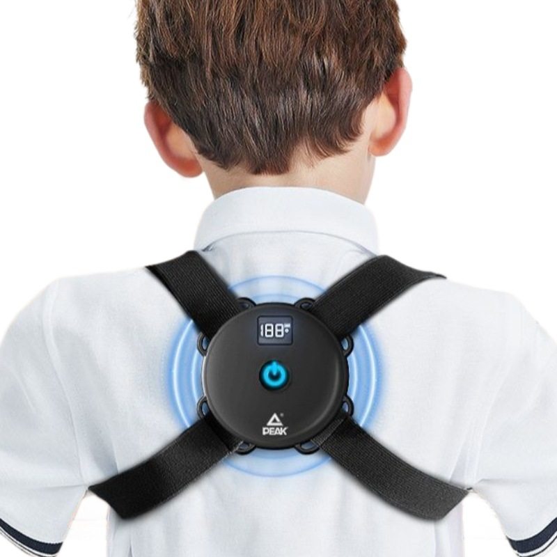 Peak Correction Belt for Children, Intelligent Sensing Hunchback Correction Belt for Students, Invisible Sitting Posture Reminder, Shoulder Opening Posture Correction Belt