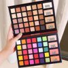 Beauty glazed 68 color eye shadow makeup high gloss blush one plate children's stage makeup multi-functional makeup