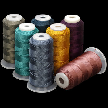 18 Strands of Morandi Color Strands diy Braided Wire Hand-woven Jade Wire Beaded Bracelet Wire Necklace Wire