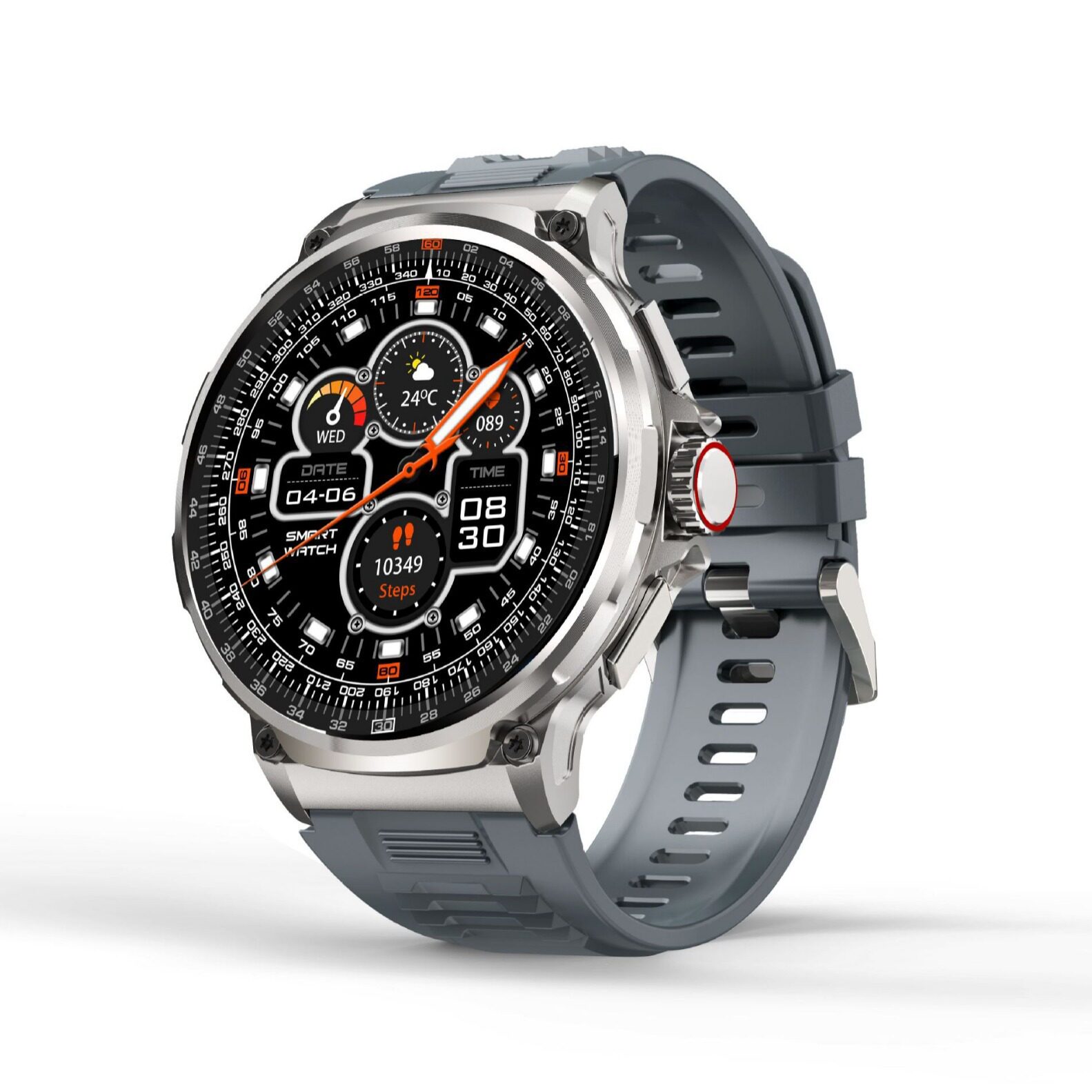 Cross-Border V69 Smart Watch 1.85inch Bluetooth Call Large Screen Heart Rate Blood Oxygen Multi-Sport Waterproof Smart Watch