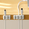 LEYIX 0209 three-position wire holder cable organizer data cable storage office desktop wall hub