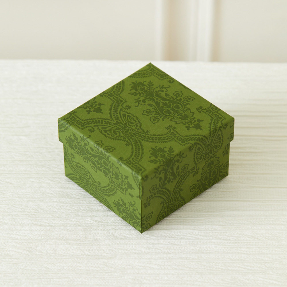 Classic Gucci Printed Watch Packaging Box Jewelry Box Heaven and Earth Cover Exquisite Holiday Gift High-End Jewelry Box