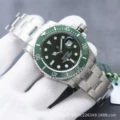 White shell green surface