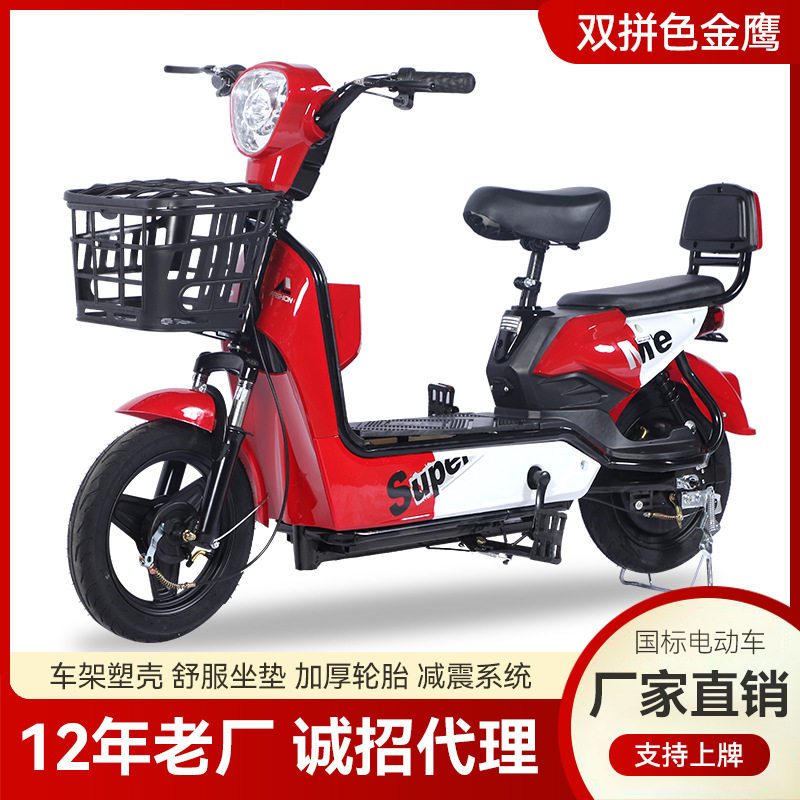 New national standard electric car two-wheeled electric car electric bicycle factory direct adult scooter a generation of hair